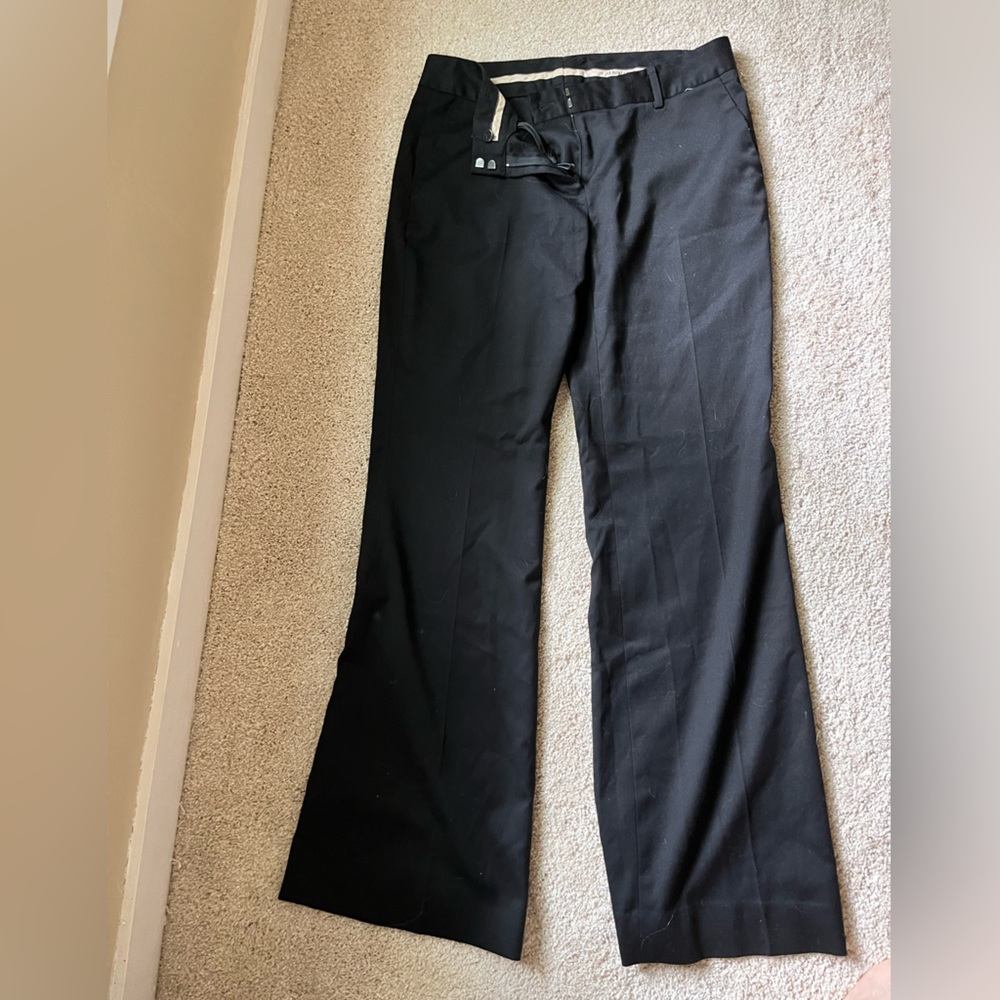ANNE KLEIN black trousers, wide leg
